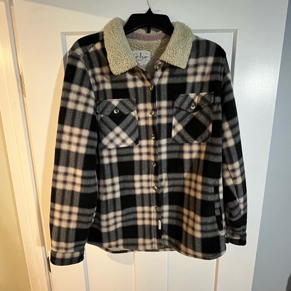 Soho Threads Sherpa Flannel